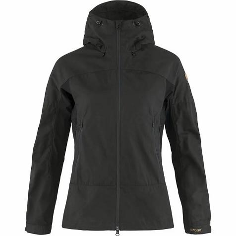 Fjällräven Abisko Trekking Jacket Black Singapore For Women (SG-533897)